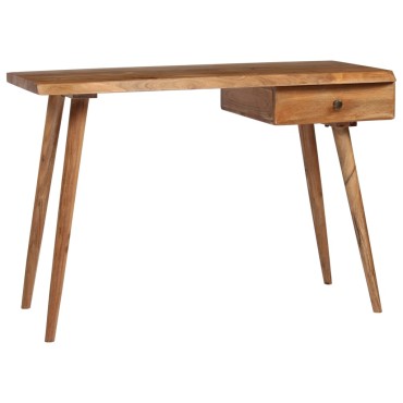 vidaXL Γραφείο 110x50x76cm από Μασίφ Ξύλο Ακακίας 1 τεμ.