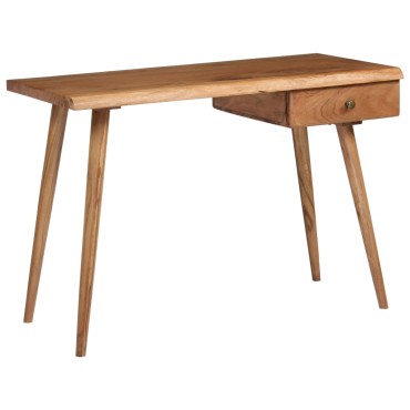 vidaXL Γραφείο 110x50x76cm από Μασίφ Ξύλο Ακακίας 1 τεμ.