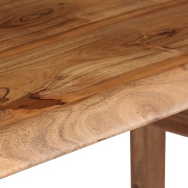 vidaXL Γραφείο 110x50x76cm από Μασίφ Ξύλο Ακακίας 1 τεμ.