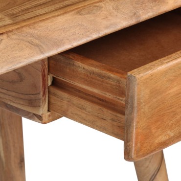 vidaXL Γραφείο 110x50x76cm από Μασίφ Ξύλο Ακακίας 1 τεμ.