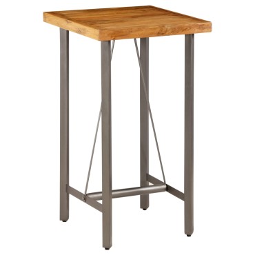 vidaXL Τραπέζι Μπαρ 60x60x107cm από Μασίφ Ανακυκλωμένο Ξύλο Teak 1 τεμ.