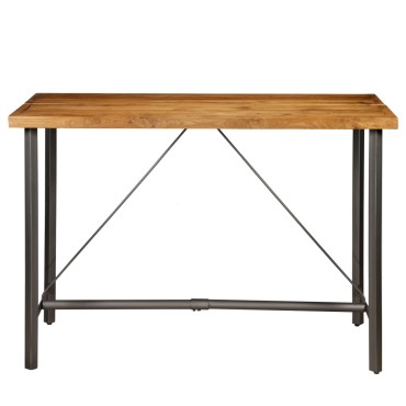vidaXL Τραπέζι Μπαρ 150x70x106cm από Μασίφ Ανακυκλωμένο Ξύλο Teak 1 τεμ.