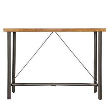 vidaXL Τραπέζι Μπαρ 150x70x106cm από Μασίφ Ανακυκλωμένο Ξύλο Teak 1 τεμ.