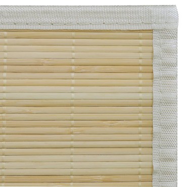 vidaXL Χαλί Φυσικό Χρώμα 160x230cm από Μπαμπού