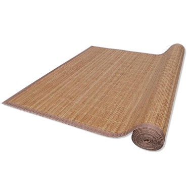 vidaXL Χαλί Καφέ 160x230cm από Μπαμπού