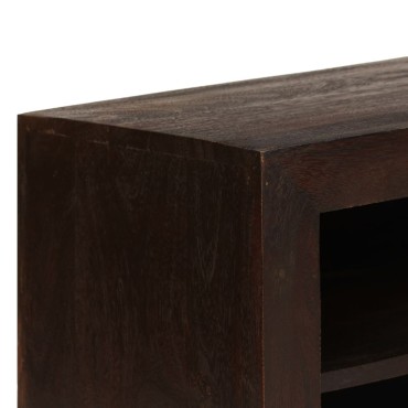 vidaXL Έπιπλο Τηλεόρασης Σκούρο Καφέ 120x30x40cm Μασίφ Ξύλο Ακακίας
