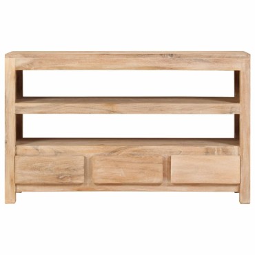 vidaXL Έπιπλο Τηλεόρασης Ανοιχτό Καφέ 90x30x55cm Μασίφ Ξύλο Ακακίας