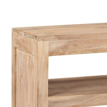vidaXL Έπιπλο Τηλεόρασης Ανοιχτό Καφέ 90x30x55cm Μασίφ Ξύλο Ακακίας