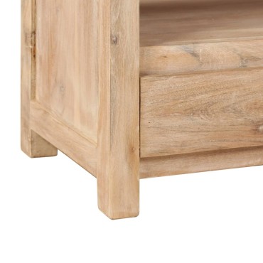 vidaXL Έπιπλο Τηλεόρασης Ανοιχτό Καφέ 90x30x55cm Μασίφ Ξύλο Ακακίας