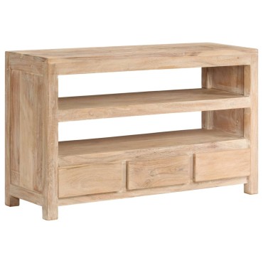 vidaXL Έπιπλο Τηλεόρασης Ανοιχτό Καφέ 90x30x55cm Μασίφ Ξύλο Ακακίας