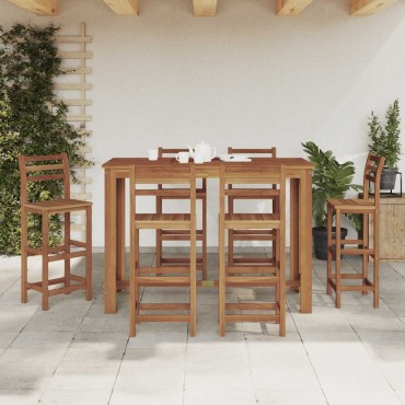 vidaXL Τραπέζι Μπαρ 150x70x105cm από Μασίφ Ξύλο Ακακίας 1 τεμ.