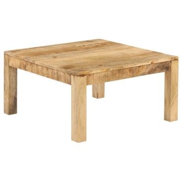 vidaXL Τραπεζάκι Σαλονιού 80x80x40cm από Μασίφ Ξύλο Μάνγκο 1 τεμ.