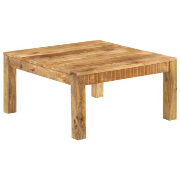 vidaXL Τραπεζάκι Σαλονιού 80x80x40cm από Μασίφ Ξύλο Μάνγκο 1 τεμ.