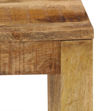 vidaXL Τραπεζάκι Σαλονιού 80x80x40cm από Μασίφ Ξύλο Μάνγκο 1 τεμ.