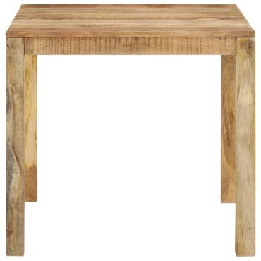 vidaXL Τραπεζαρία 82x80x76cm από Μασίφ Ξύλο Μάνγκο 1 τεμ.
