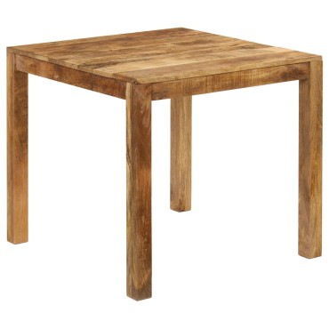 vidaXL Τραπεζαρία 82x80x76cm από Μασίφ Ξύλο Μάνγκο 1 τεμ.