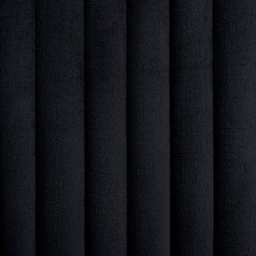 vidaXL Καρέκλες Τραπεζαρίας 4 τεμ. Μαύρες Βελούδινες 61x61x84cm