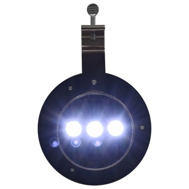 vidaXL Φωτιστικά Εξωτερικού Χώρου Ηλιακά 12 τεμ. LED Στρογγυλά Λευκά