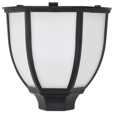 vidaXL Φωτιστικά Εξωτερικού Χώρου Ηλιακά 6 τεμ. LED Μαύρα