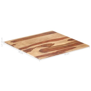 vidaXL Επιφάνεια Τραπεζιού 15-16 χιλ. 70x70cm Ξύλο Ακακίας 1 τεμ.