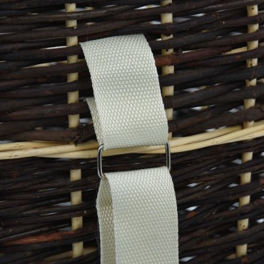 vidaXL Καλάθι Πλάτης για Μεταφορά Ξύλων 50x44x58 εκ. από Φυσική Ιτιά