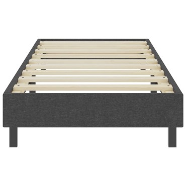 vidaXL Πλαίσιο Κρεβατιού Boxspring Γκρι 80 x 200 εκ. Υφασμάτινο