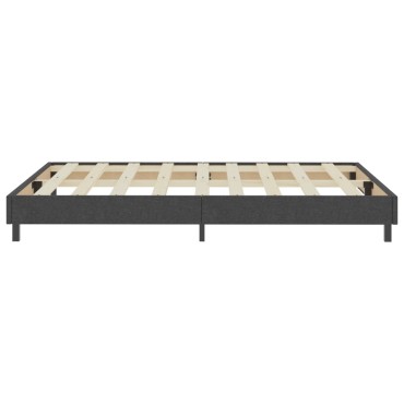 vidaXL Πλαίσιο Κρεβατιού Boxspring Γκρι 140x200cm Υφασμάτινο 1 τεμ. - Διπλό