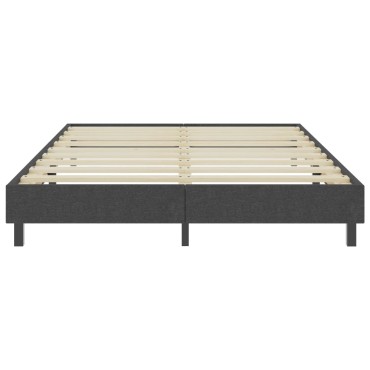 vidaXL Πλαίσιο Κρεβατιού Boxspring Γκρι 180x200cm Υφασμάτινο 1 τεμ. - Διπλό