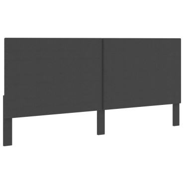 vidaXL Κεφαλάρι Σκούρο Γκρι 200x200cm Υφασμάτινο 1 τεμ.