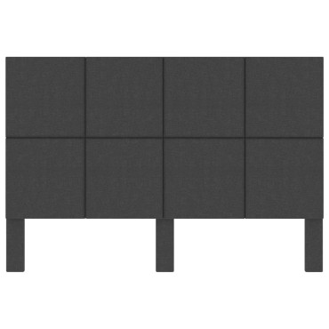 vidaXL Κεφαλάρι Σκούρο Γκρι 180x200cm Υφασμάτινο 1 τεμ.