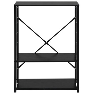 vidaXL Ντουλάπι Φούρνου Μικροκυμάτων Μαύρο 60x39,6x79,5 εκ. Επεξ. Ξύλο