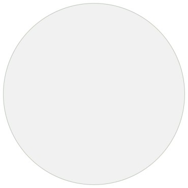 vidaXL Προστατευτικό Τραπεζιού Ματ / 2 χιλ. από PVC