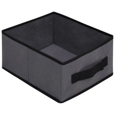 vidaXL Ντουλάπι Αποθηκευτικό με 6 Συρτάρια Γκρι 55x29x55cm Ατσάλινο 1 τεμ.