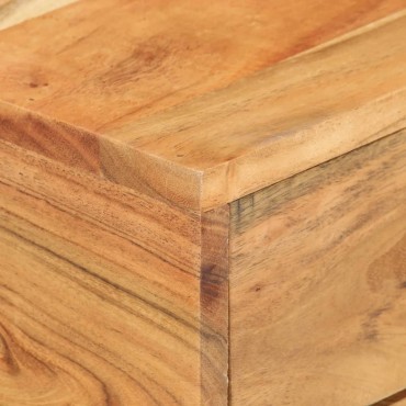 vidaXL Τραπεζάκι Βοηθητικό Σχήμα «U» 45x30x61cm Μασίφ Ξύλο Ακακίας 1 τεμ.