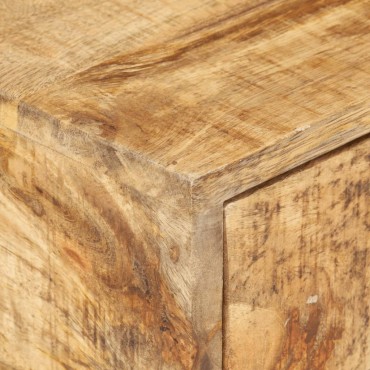vidaXL Τραπεζάκι Βοηθητικό Σχήμα «U» 45x30x61cm Μασίφ Ξύλο Μάνγκο 1 τεμ.