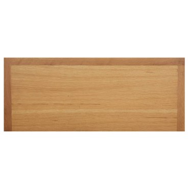 vidaXL Παπουτσοθήκη 90x37x45cm από Μασίφ Ξύλο Δρυός
