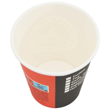 vidaXL Ποτήρια Καφέ μιας Χρήσης 1000 τεμ. 240 ml (8 oz) Χάρτινα