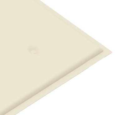 vidaXL Παγκάκι Κήπου από Μπαμπού με Μαξιλάρι 120x55x90cm 1 τεμ.