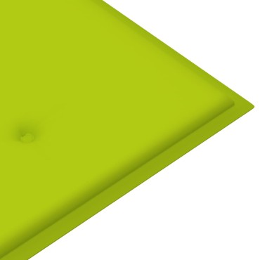 vidaXL Παγκάκι Κήπου από Μπαμπού με Μαξιλάρι 120x55x90cm 1 τεμ.