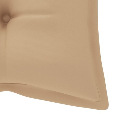 vidaXL Παγκάκι Κήπου από Μπαμπού με Μαξιλάρι 120x55x90cm 1 τεμ.