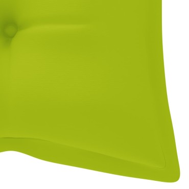 vidaXL Παγκάκι Κήπου από Μπαμπού με Μαξιλάρι 120x55x90cm 1 τεμ.