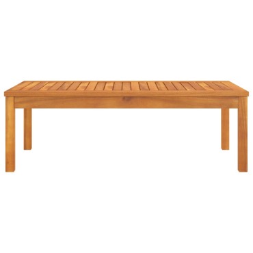 vidaXL Τραπεζάκι Σαλονιού 100x50x33cm από Μασίφ Ξύλο Ακακίας