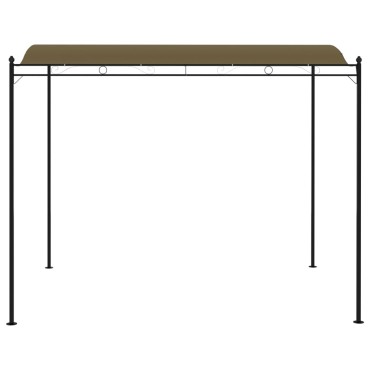 vidaXL Κιόσκι Σκίασης Taupe 3 x 2,4 μ. 180 γρ./μ²