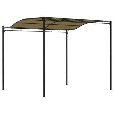vidaXL Κιόσκι Σκίασης Taupe 3 x 2,4 μ. 180 γρ./μ²