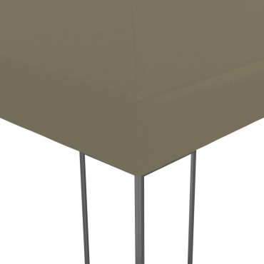vidaXL Τέντα Εκδηλώσεων Κήπου Taupe 3 x 3 μ. 180 γρ/μ²