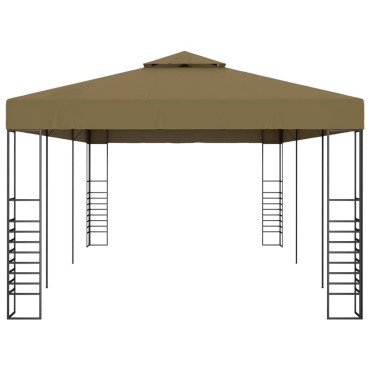 vidaXL Κιόσκι 6 x 3 x 2,7 μ. Taupe 180 γρ/μ²
