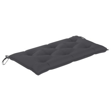 vidaXL Μαξιλάρι Πάγκου Κήπου Ανθρακί 100x50x7cm Ύφασμα Oxford