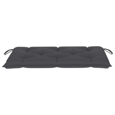 vidaXL Μαξιλάρι Πάγκου Κήπου Ανθρακί 100x50x7cm Ύφασμα Oxford