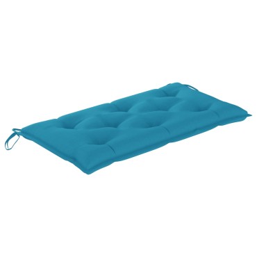 vidaXL Μαξιλάρι Πάγκου Κήπου Αν. Μπλε 100x50x7cm Ύφασμα Oxford