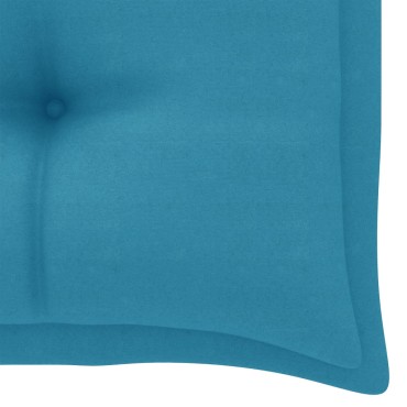 vidaXL Μαξιλάρι Πάγκου Κήπου Αν. Μπλε 100x50x7cm Ύφασμα Oxford